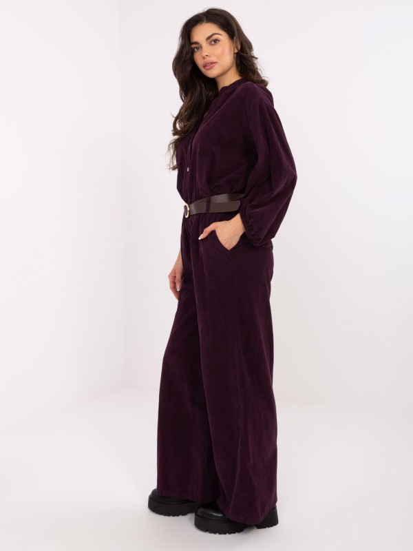 Kelnės-IT-SP-25782.73-tamsiai violetinės Kelnės-IT-SP-25782.73-tamsiai violetinės