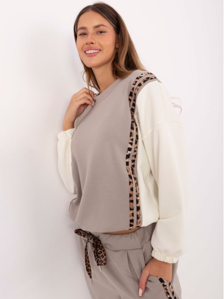 Set-IT-KMPL-9838.27-tamsiai smėlio spalvos