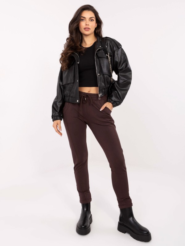 Sportinės kelnės-RV-DR-3589.05X-tamsiai rudos Sportinės kelnės-RV-DR-3589.05X-tamsiai rudos