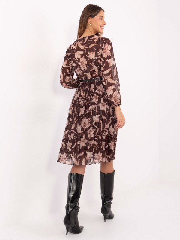 Suknelė-IT-SK-10536-1.16P-ruda Suknelė-IT-SK-10536-1.16P-ruda