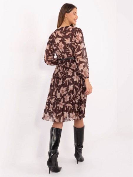 Suknelė-IT-SK-10536-1.16P-ruda