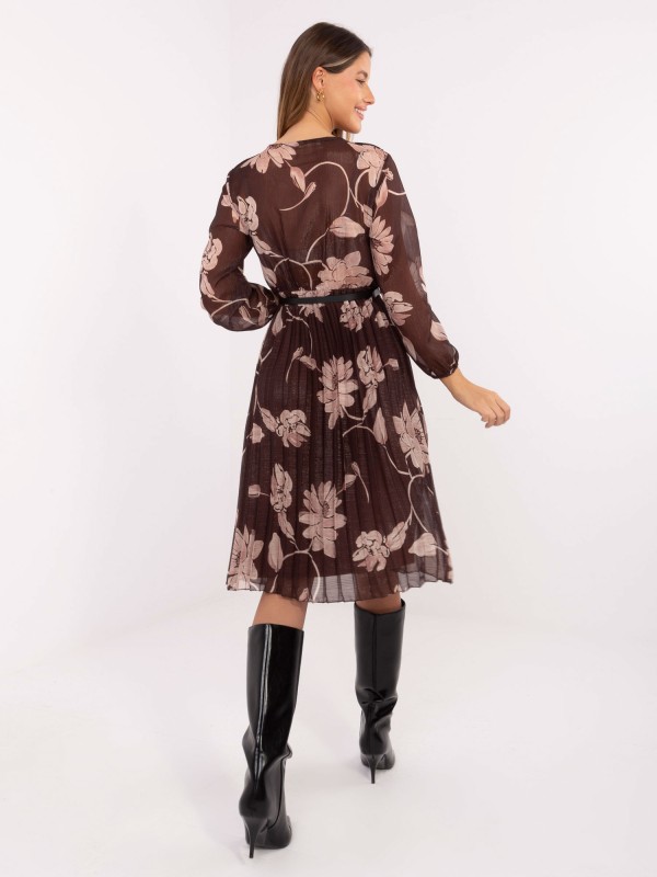 Suknelė-IT-SK-10536.18P-ruda