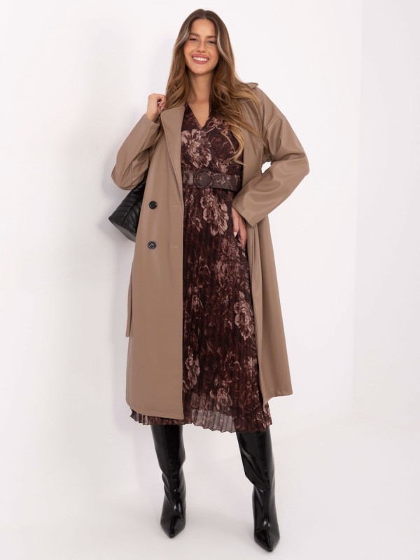 Suknelė-IT-SK-11389-2.12P-ruda Suknelė-IT-SK-11389-2.12P-ruda