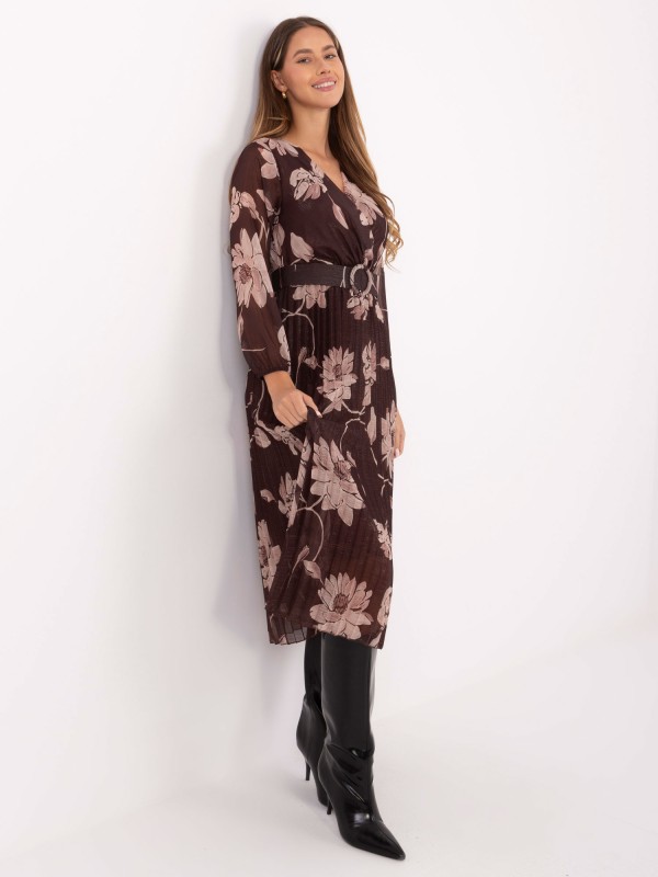 Suknelė-IT-SK-11389.27P-ruda