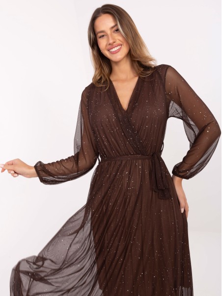 Suknelė-IT-SK-21808.01-ruda