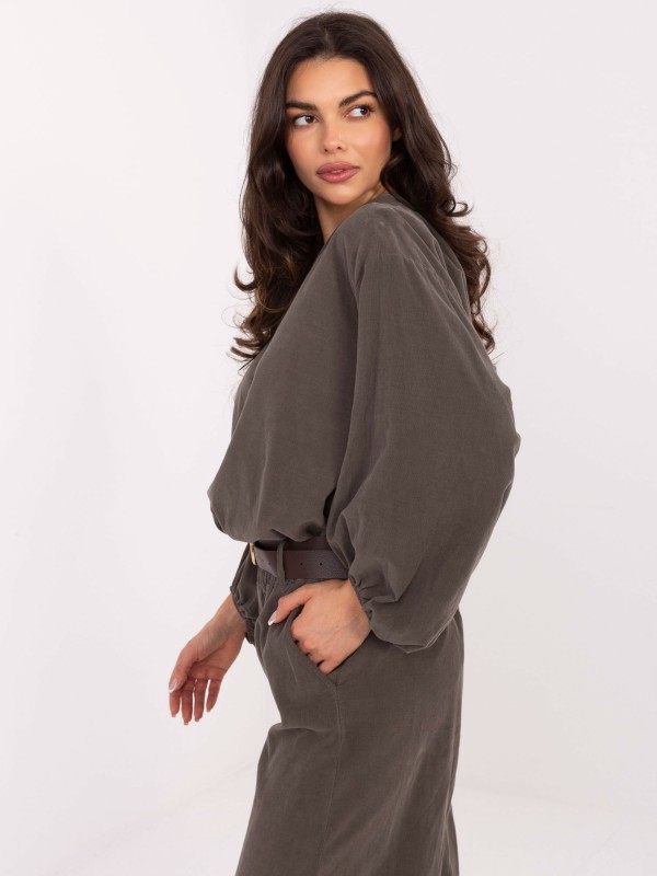 Marškinėliai-IT-KS-233607.63-tamsiai chaki spalvos Marškinėliai-IT-KS-233607.63-tamsiai chaki spalvos