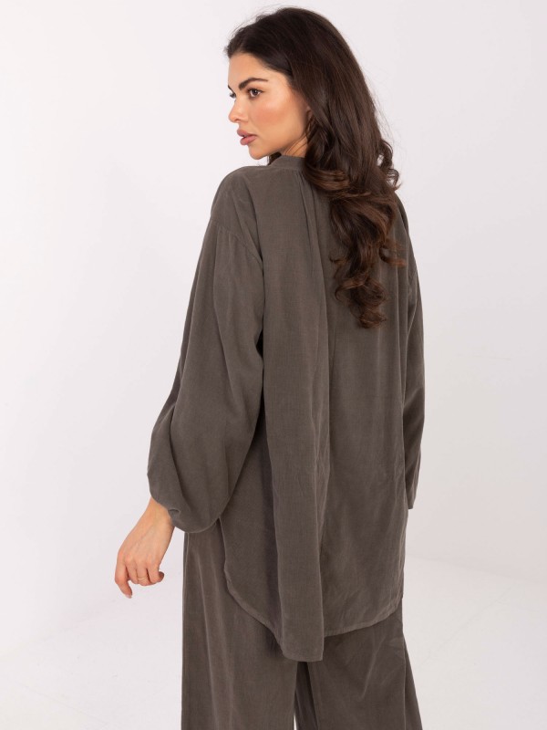 Marškinėliai-IT-KS-233607.63-tamsiai chaki spalvos Marškinėliai-IT-KS-233607.63-tamsiai chaki spalvos