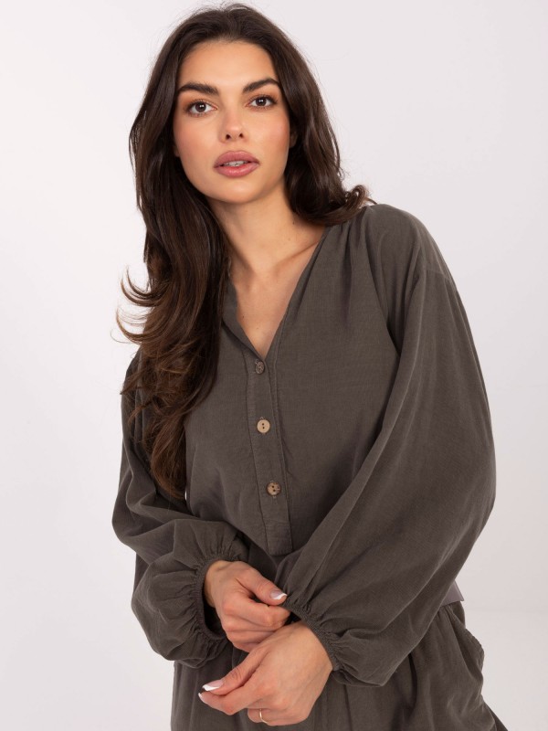 Marškinėliai-IT-KS-233607.63-tamsiai chaki spalvos Marškinėliai-IT-KS-233607.63-tamsiai chaki spalvos