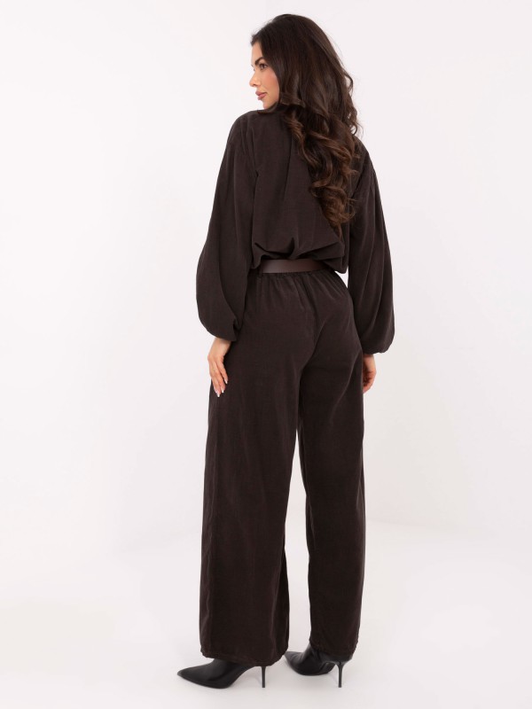 Kelnės-IT-SP-25782.73-tamsiai rudos