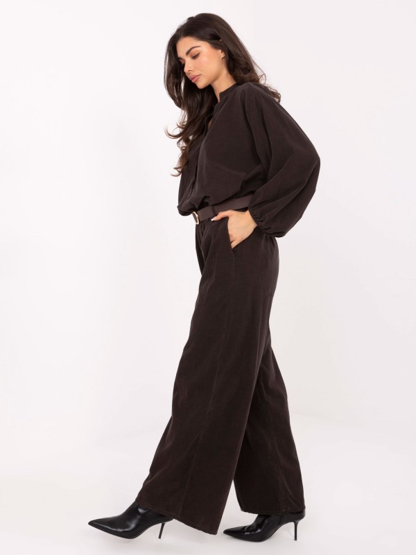 Kelnės-IT-SP-25782.73-tamsiai rudos Kelnės-IT-SP-25782.73-tamsiai rudos