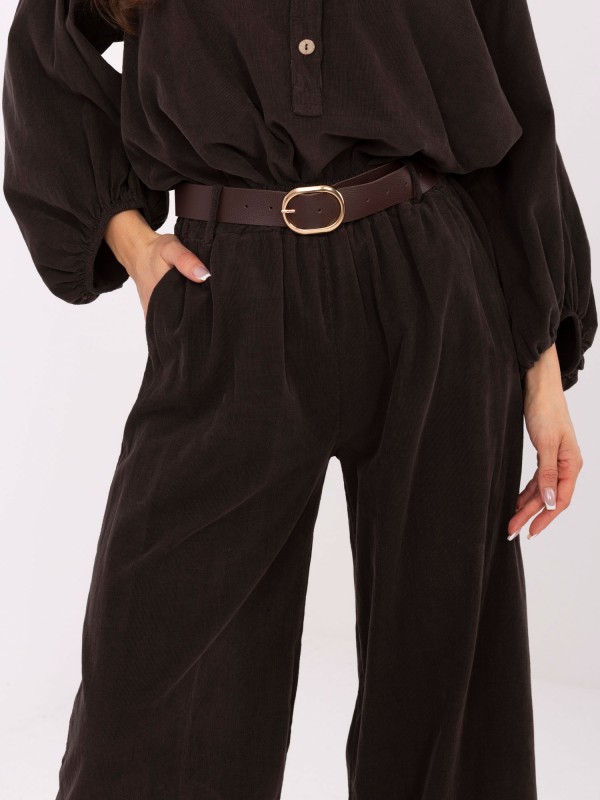 Kelnės-IT-SP-25782.73-tamsiai rudos Kelnės-IT-SP-25782.73-tamsiai rudos