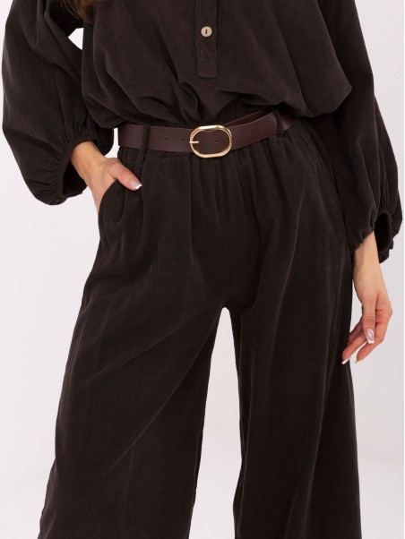 Kelnės-IT-SP-25782.73-tamsiai rudos