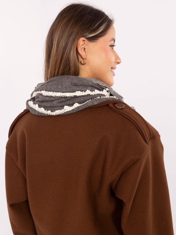 Šalikas-AT-CH-ENEC-74.02P-tamsiai pilkas Šalikas-AT-CH-ENEC-74.02P-tamsiai pilkas