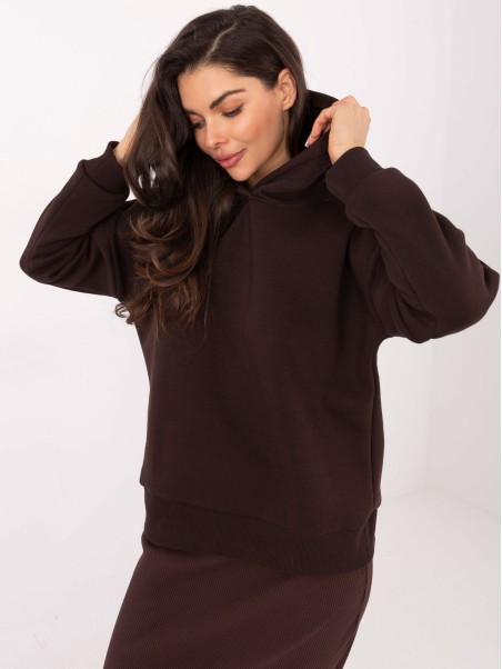 Džemperis-RV-BL-A1006.27-tamsiai rudas