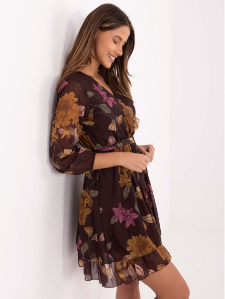 Suknelė-IT-SK-10706.86-ruda