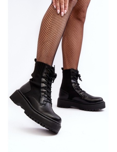 Moteriški suvarstomi batai Black Dedinva