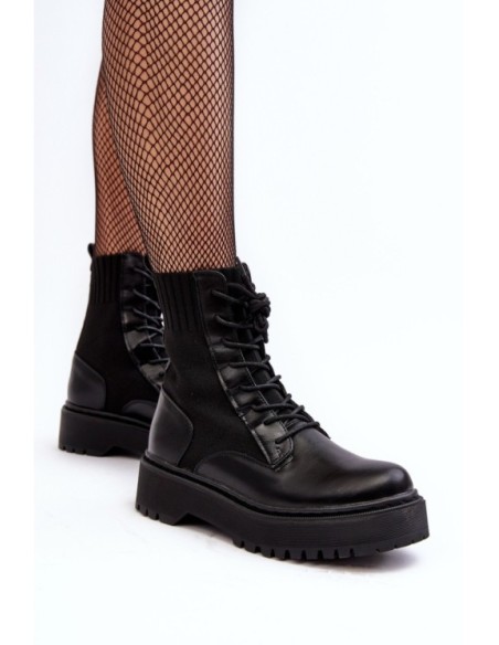 Moteriški suvarstomi batai Black Dedinva