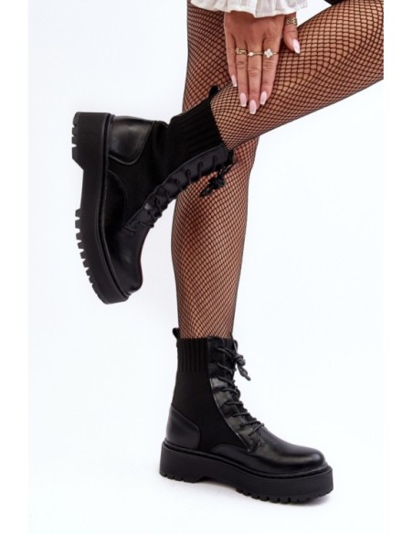 Moteriški suvarstomi batai Black Dedinva