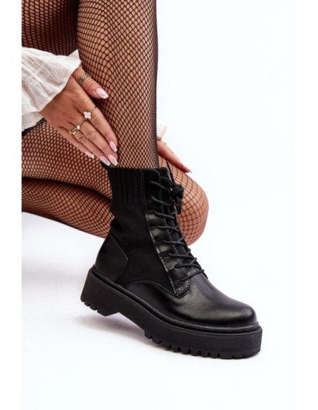 Moteriški suvarstomi batai Black Dedinva