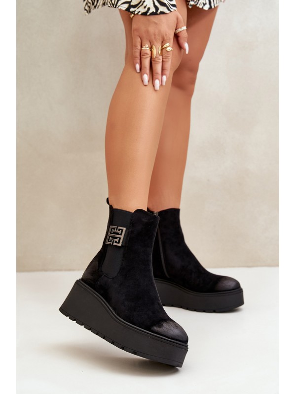 Moteriški sniego batai Big Star II274121 smėlio spalvos 2