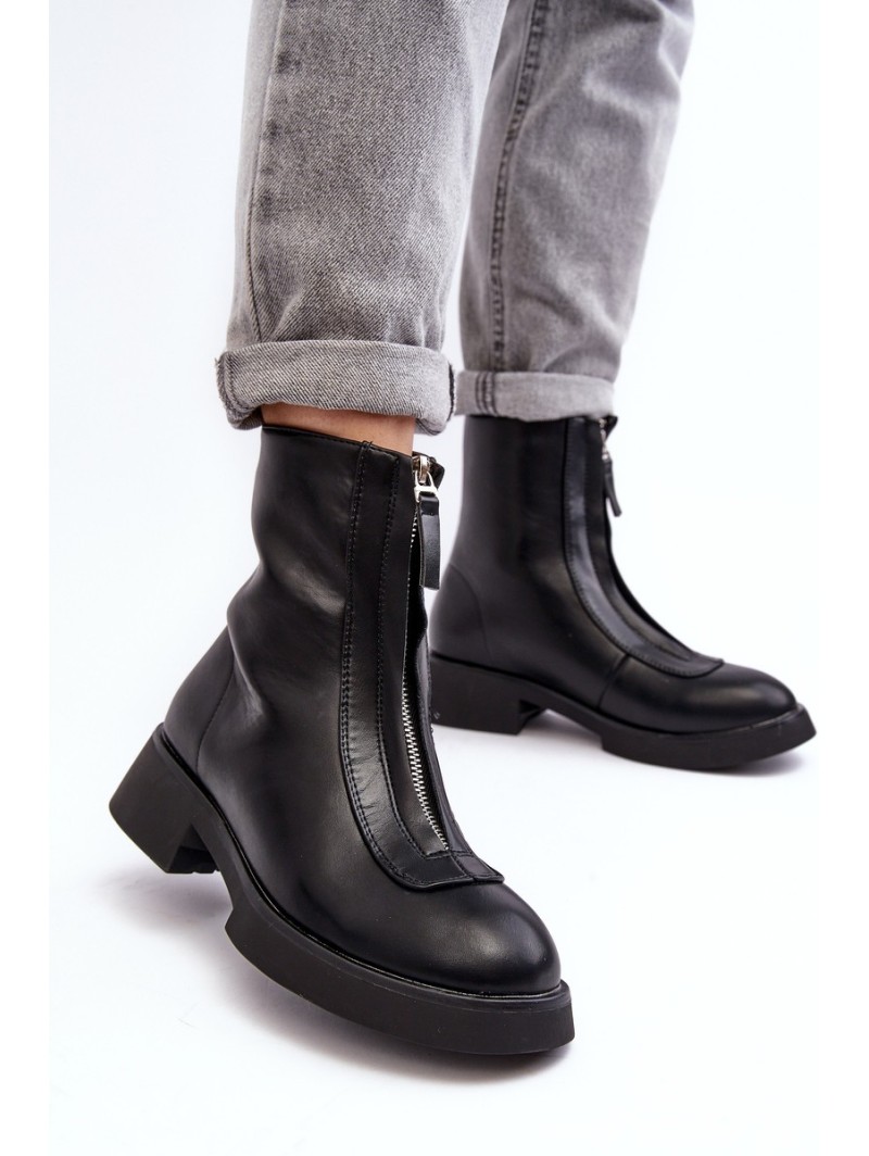 Juodi auliniai batai