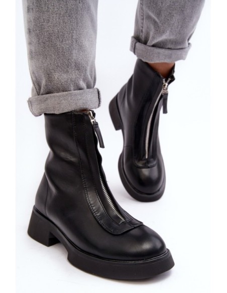 Juodi auliniai batai