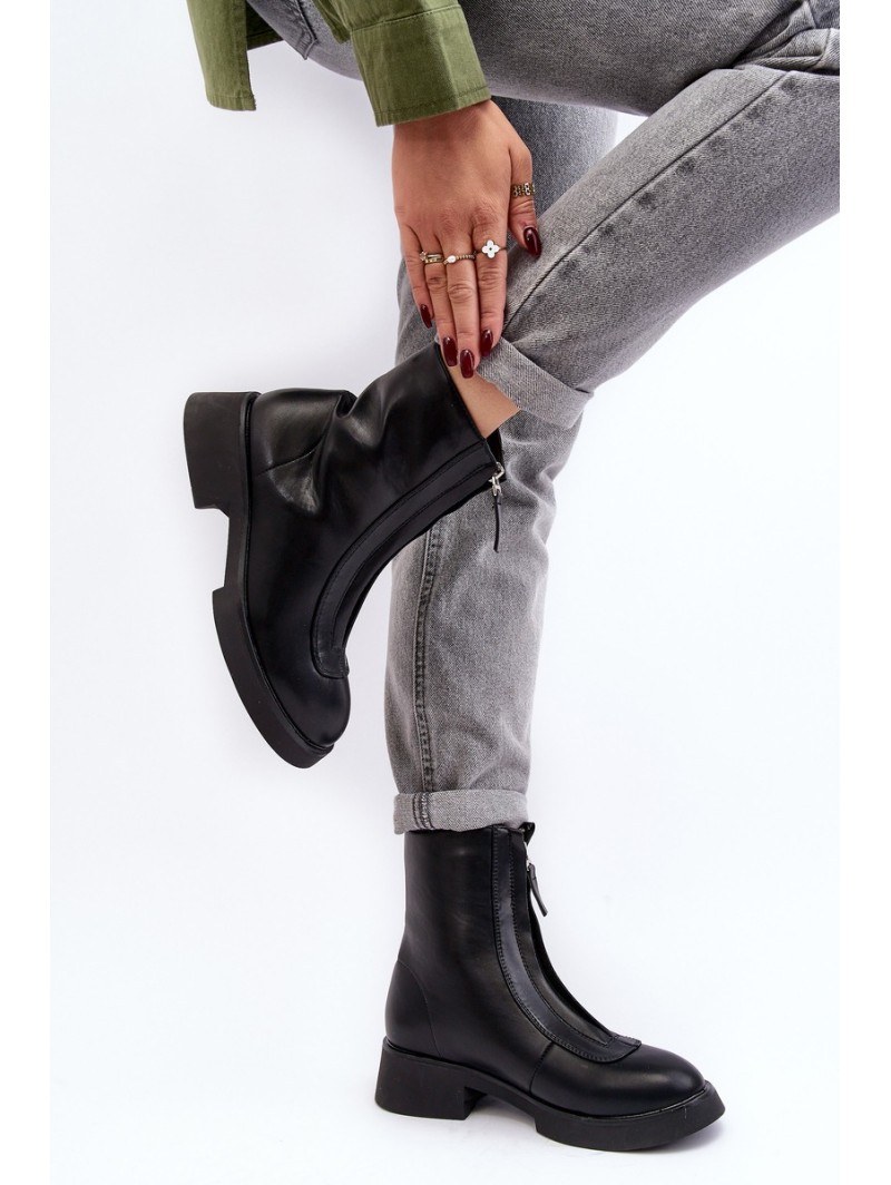 Juodi auliniai batai