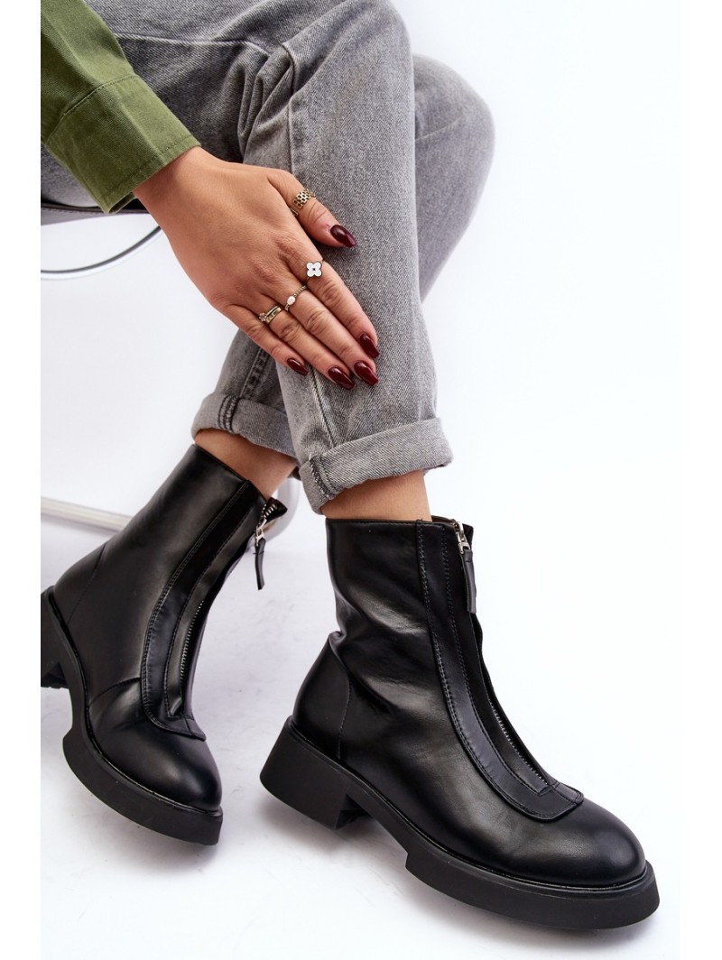 Juodi auliniai batai