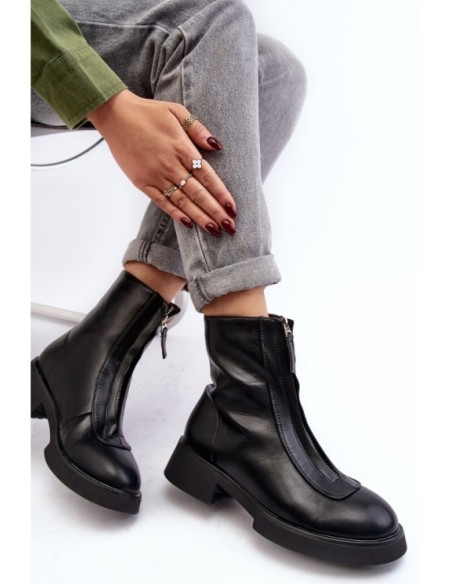 Juodi auliniai batai