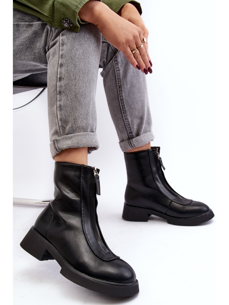 Juodi auliniai batai