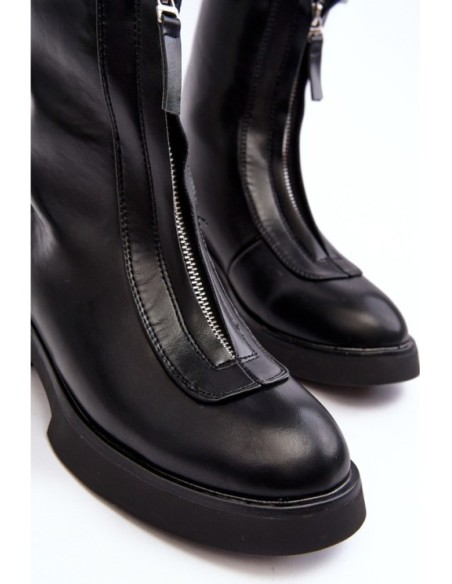 Juodi auliniai batai