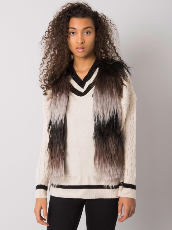 Liemenė-YP-KZ-DT-067.23P-pilka-juoda