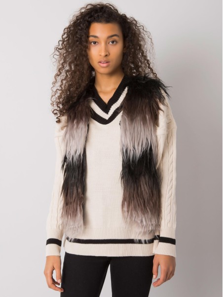 Liemenė-YP-KZ-DT-067.23P-pilka-juoda