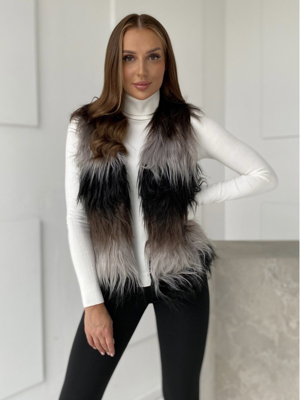 Liemenė-YP-KZ-DT-067.23P-pilka-juoda