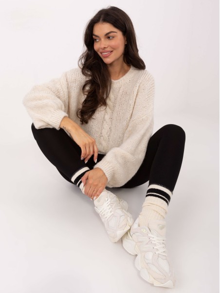 Megztinis-MI-SW-1610.18-šviesiai smėlio spalvos