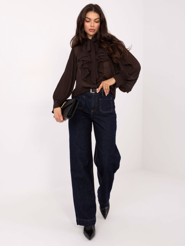 Marškinėliai-MI-KS-A2818.09-tamsiai rudi