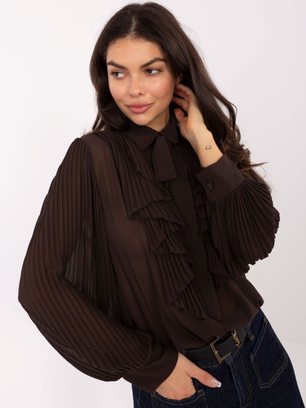 Marškinėliai-MI-KS-A2818.09-tamsiai rudi