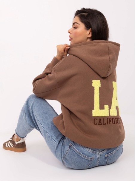 Džemperis-IT-BL-H2492.66-tamsiai smėlio spalvos