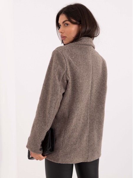 Paltas-IT-PL-FL7696.16-tamsiai smėlio spalvos