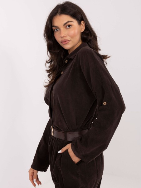 Marškinėliai-IT-KS-22390.81-tamsiai rudi