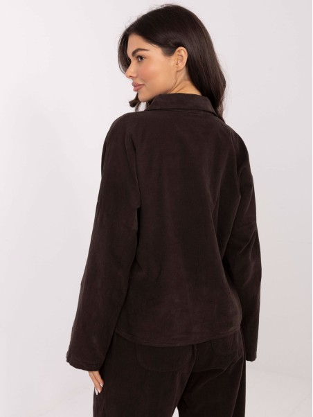 Marškinėliai-IT-KS-22390.81-tamsiai rudi