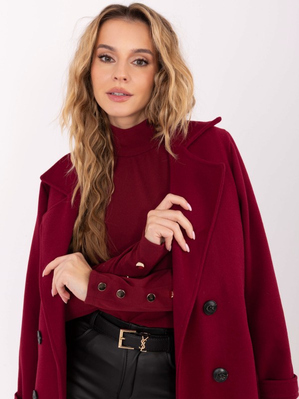 Palaidinė-MI-BZ-M776.13-bordo spalvos