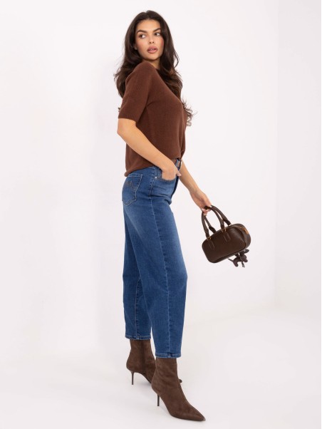 Džinsai-VM-SP-BQ1809-H.25P-tamsiai mėlyni