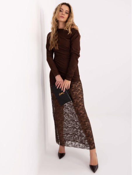 Suknelė-MI-SK-3310.63-ruda