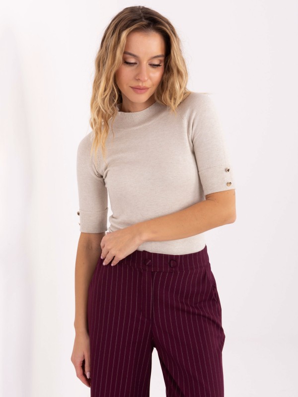 Megztinis-PM-SW-R2316.29-šviesiai smėlio spalvos