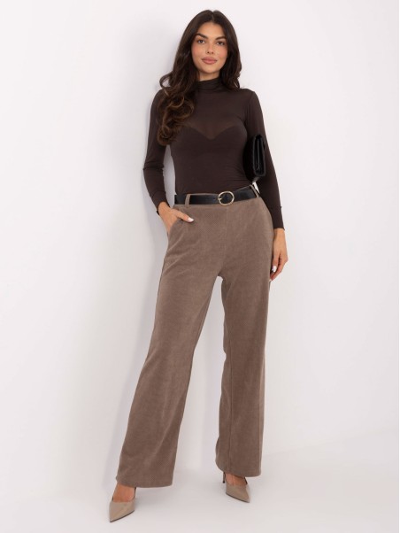 Kelnės-IT-SP-FL8252.18P-tamsiai smėlio spalvos