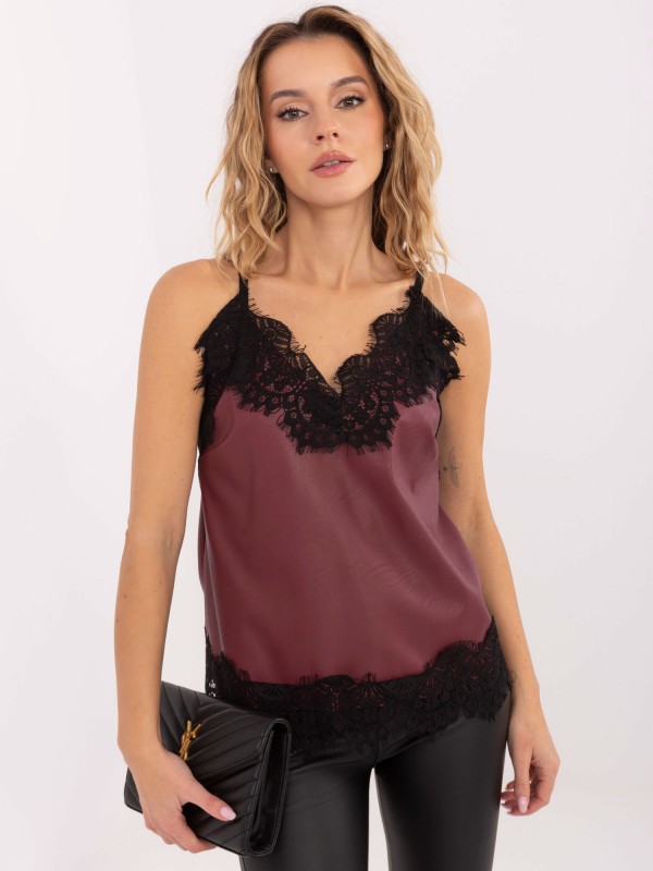 Top-IT-TP-FL9839.89-bordo spalvos