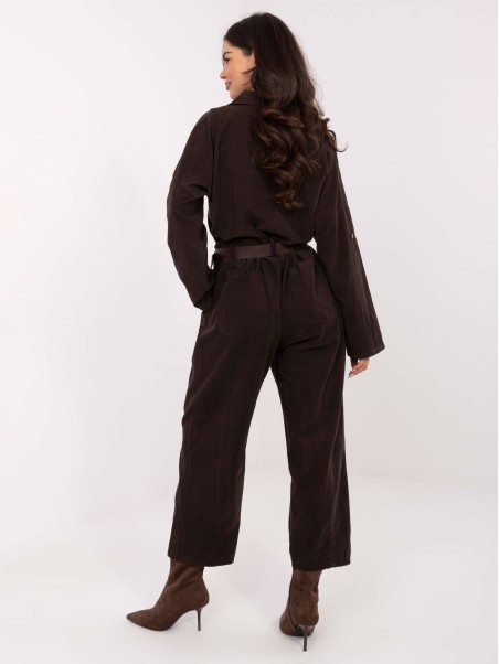 Kelnės-IT-SP-258009.83-tamsiai rudos