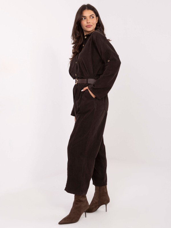 Kelnės-IT-SP-258009.83-tamsiai rudos