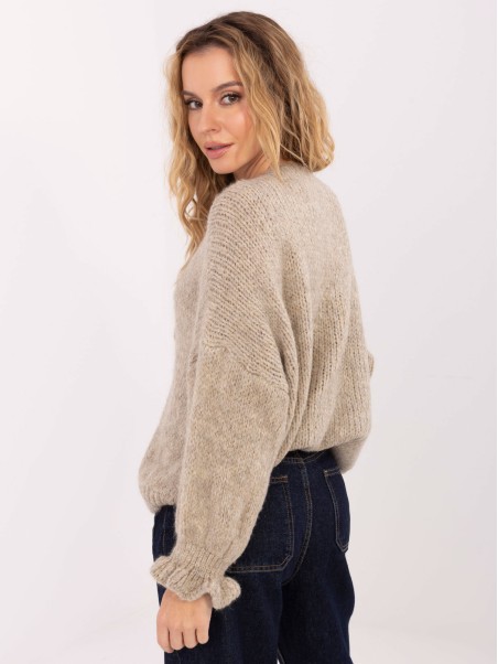 Megztinis-MI-SW-2911.91-smėlinės spalvos